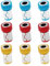 9pcs Screwdriver Head Magnetic Rings, 3 Colors Premium Aluminum Magnetic Screw Holder Durable Screw Head Magnetic Ring for 1/4 Hex Screwdriver and Power Screwdriver Bits