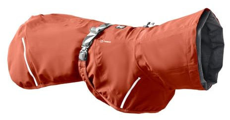 Hurtta Mudventure Hundemantel ECO Regenjacke für Hunde (Cinnamon, 65 cm)