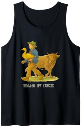 Hans in Luck Classic Brothers Grimm Märchen-Design Tank Top