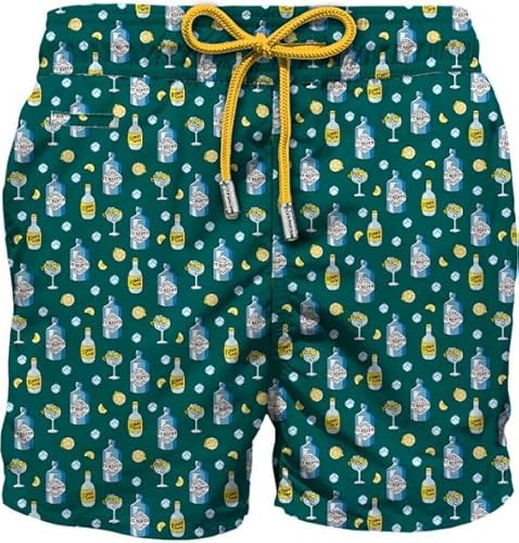 Saint Barth Boxer Mare Mc2 Tonica (IT, Testo, XL, Regular, Regular, Standard, Verdone)