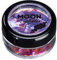 Iridescent Chunky Glitter by Moon Glitter - Purple - Cosmetic Festival Makeup Glitter for Face, Body, Nails, Hair, Lips - 3g