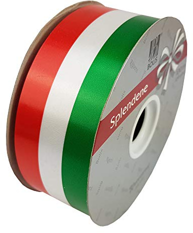 BOLIS Band Italia Tricolore 50 mm x 100 m, grün, weiß und rot