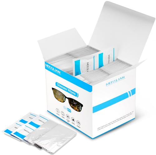 MOSSLIAN Toallitas de Limpieza Ideales para Teléfono,Relojes,Espejo,Gafas Protectoras, Espejo Retrovisor, Parabrisas,240+2