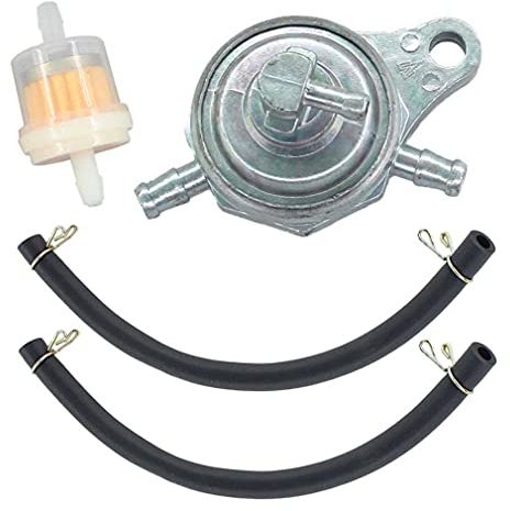 AISEN Benzinhahn & Benzinschlauch Benzinfilter Unterdruck Ventil für Rex RS 400 450 460 500 600 700 und die meisten China 4-Takt Roller GY6