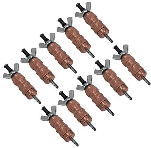 1/8in. Manual Cleco Wing Nut Style Temporary Fastener Sheet Metal Grip Pin 10pk