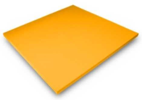 British Martial Arts Mats Judo Mats 1m x 1m x 4cm in Yellow | Latex Backed & Anti-Slip | Tested to High Safety Standards | Low Burn Floor Mat for Martial Arts |