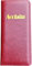 Acclaim Rigid Lawn Bowls Bowling Scorecard Holder Lightly Padded Synthetic Leather Look Finish 23 cm x 11 cm with Spring Clip & Pen Loop (Burgundy)