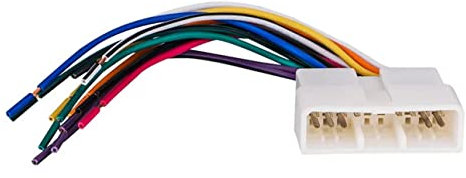 Goliton Aftermarket Car Radio 16 Pin ISO Wire Harness Adapter Compatible with Honda Accord Civic CRV 1986-1998, Acura Integra CL RL 1986-2001