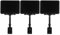 iplusmile 3st Supermarkt-werbemappe Schilder Kleiderstange Warenzeichen Displayhalter Produkt Display Hängende Halter Clip-on-schilderhalter Abs-kunststoffclip Tisch A6 Tablettgestell