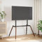 Support TV Trépied, Support TV sur Pied Support pour Téléviseur Meuble TV Support TV chevalet pour écran 37-86 Pouces Max VESA 400x600 mm