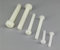 1 000 pièces M3 x 4/5/8/10/12/15 vis à tête ronde blanche en nylon croisé vis à tête ronde 3 mm boulon à vis (15 mm 1000 pcs)