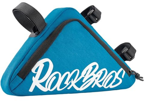 ROCKBROS Rahmentasche Fahrrad Dreieckstasche für MTB Rennräder Ebike Triangle Bag Fahrradtasche Rahmen Werkzeugtasche 1,4L Blau