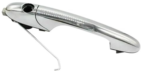 Outer Door Handle Drivers Side For Fiat For 500 2007-2018 Passenger Left Or Right Side Chrome Outer Door Handle 735592026 735592012 Driver Side Exterior Door Handle(Right)