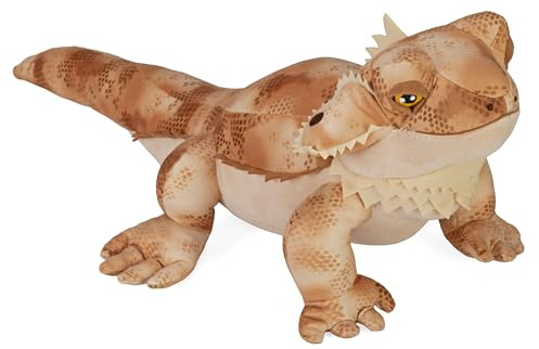 Wild Republic Cuddlekins Eco Bearded Dragon, Stofftier, 30 cm, Plüschtier, Füllung aus gesponnenen recycelten Wasserflaschen, Bartagame