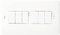 Knightsbridge CU4200 Curved Edge 10 A 6 Gang 2 Way Switch, White