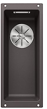 Blanco SUBLINE 160-U 523 397 Fregadero Cocina, Gris Roca