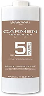 EUGENE PERMA Révélateur Carmen 5 volumes 1.5% - Crème - Pas de changement de couleur - Distribution uniforme, brillance accrue, formule douce - Tous les types de cheveux