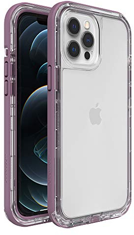 LifeProof Next Series Schutzhülle für iPhone 12 Pro Max, NAPA, Transparent/Weinrot