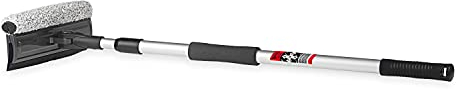 HEYNER® Auto Scheibenreiniger+Insektenentferner+Teleskop XL25 AluTeleskop 70-125cm faltbar 25cm breit Universal KFZ SUV