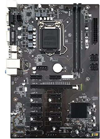 Carte mère de Jeu adaptée pour ASUS B250 Mining Expert 12 PCIE Mining rig BTC ETH Mining Motherboard avec 12 emplacements Graphiques LGA1151 USB3.0 SATA3 DDR4 Chaud