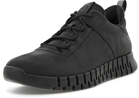 ECCO Gruuv Herren Shoe, Black, 45 EU