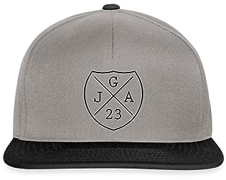 Spreadshirt Team Bräutigam JGA 2023 Snapback Cap, One Size, Graphit/Schwarz