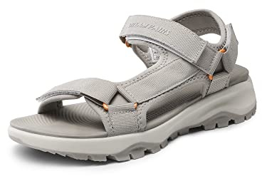 DREAM PAIRS Sandales de Sport et D'extérieur Femme Sandales Flat Sandales de Sport Femme Trekking Outdoor SDSA2320W-E
