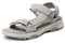 DREAM PAIRS Sandales de Sport et D'extérieur Femme Sandales Flat Sandales de Sport Femme Trekking Outdoor,Size 39,Café Clair,SDSA2320W-E