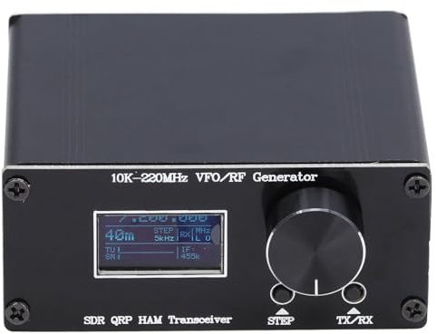 Oscilador de Frecuencia Variable, Transceptor SDR QRP HF, Oscilador de Frecuencia Variable de 10K a 220MHz Generador RF VFO, Controles