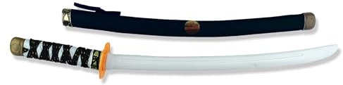 Lizzy | Ninja Toy Sword with Scabbard | 53cm, Black, Reusable Plastic | Lightweight, Safe for Kids, Assorted Colours | Costume Accessory for Ninja Roleplay