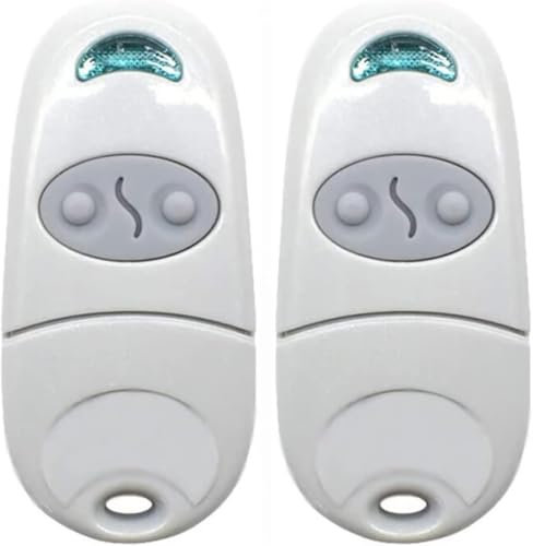 Yoursea Télécommande pour porte de garage, ouvre-porte, transmetteur porte-clés portable, télécommande portail universelle compatible avec TOP 432NA/432EE/432 EV/432 M