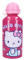 My sweety pop - Botella para niña hello kitty de aluminio para niños, guardería, guardería, escuela, vacaciones, comida - 19 cm - 500 ml - Hidratación - Idea de regalo (Hello Kitty - Rosa)
