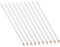 NUSITOU 10 Pcs Sewing White Fabric Pencil Dress Marker Tailor Pencils Water Soluble Pencils Fabric Wipe Quilting Pencil Washable Marking Pencil For Wedding Sewing DIY Craft