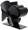 TOGEVAL Fireplace Heat-powered Fan Mini Stove Fan Warm Stove Thermal Energy to