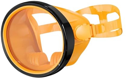 Folpus Schnorchel Tauchmaske Taucherbrille Anti-Beschlag Schnorchelausrüstung Einzellinse Unterwasserbrille
