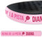 Protector para Palas de pádel Personalizado, Disponible en Diferentes diseños, Regalo Ideal para Deportistas y aficinados al Pádel (Diseño Texto Rosa)