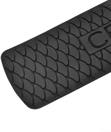 Solaughguy Silica Gel Downtube Protector for Bike Frame, Frame Protection Sticker, Black Down Tube Guard Against Stone Chips and Scratches,