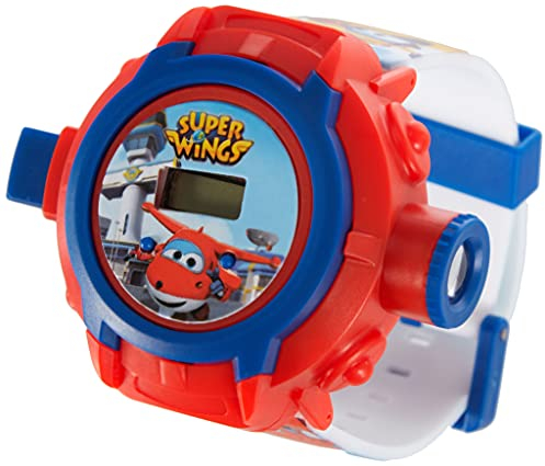 Disney - Super Wings Orologio Digitale Proiettore 24 Foto WI17002