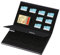 Etui Speicherkarten Aufbewahrung Schutzbox für Mikro SD Karte und TF Karte aus Alulegierung 9.3 x 6 x 1cm (8pcs TF & 4pcs SD, Schwarz)