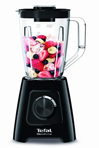 Tefal BlendForce II BL4208 Mixer, 1,25 l, 2 l, drehbar, Stabmixer, Schwarz