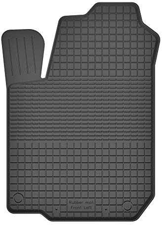 Fußmatte Fahrerseite für Opel Corsa C 2000-2006 Gummi Gumimatten
