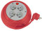 Gefom 500668 Elektrische Kabeltrommel, Rot, kompakt