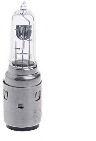ZIRAN Motorrad DC 12V 35W BA20D Scheinwerfer Halogen Xenon Birne Weißlicht