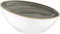Bonna Premium Porcelain ASCVNT16KS Aura Space Bowl Schale, Salatschale, Schüssel, 16cm, 350ml, Porzellan, grau, 1 Stück