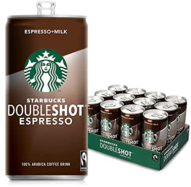 Starbucks Doubleshot - Bebida de café expreso (12 x 200 ml)