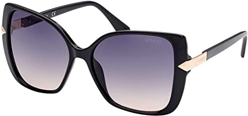GUESS Unisex GU7820 Sonnenbrille, Shiny Black, 56