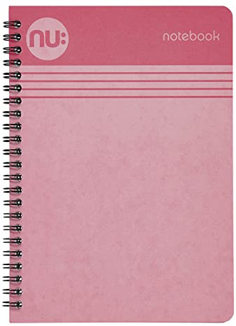 nu: Notizbücher – Cloud Pastels Range – A4-Notizbuch, Spiralbindung, 110 Seiten
