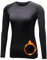 TERODACO Thermounterwäsche Damen Extra Warm Daumenlöcher Thermo Skiunterwäsche Damen Oberteile Innenfleece Weich Frauen Ski Unterwäsche Gym Sport Wandern Funktionsunterwäsche 5021 Schwarz M