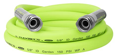 Flexzilla HFZG510YWLI-E Garden Lead-in Hose 5/8 in. x 10 ft, ZillaGreen, 10Ft