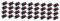 Uonlytech 90 Stück 2 2 Lautsprecherclips für Tontechnik Freisprecheinrichtung Terminals Zubehör für Lautsprecheranschlüsse 2-Wege-Lautsprecheranschluss Audio Terminal-Clip Eisen